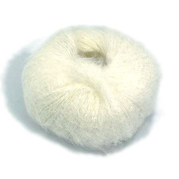 Silk Mohair Winter White